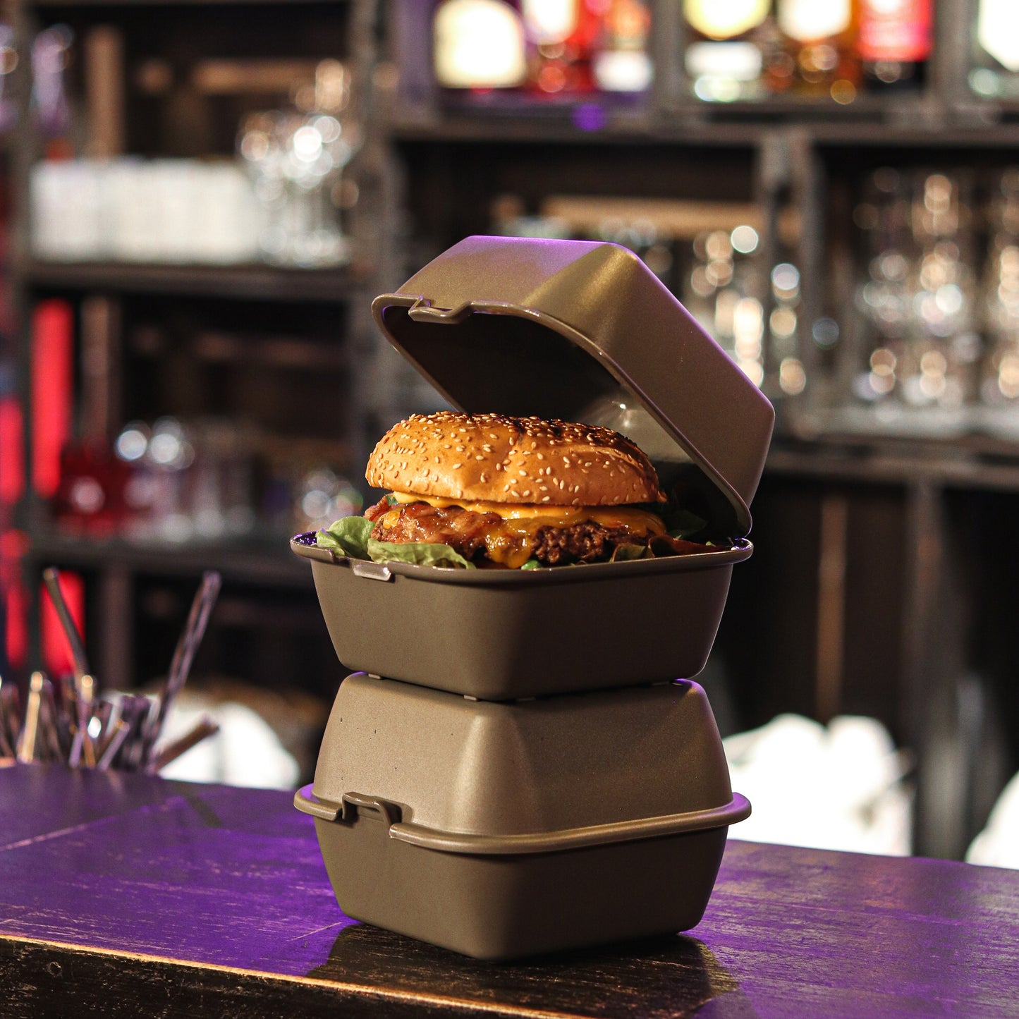 »MOVE BURGER in a set of 12