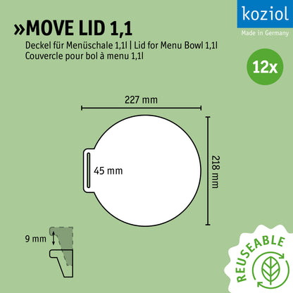 »MOVE LID 1.1 in a set of 12