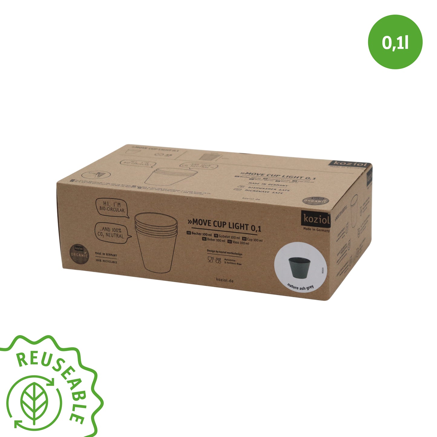 »MOVE CUP LIGHT 0.1 in a set of 48