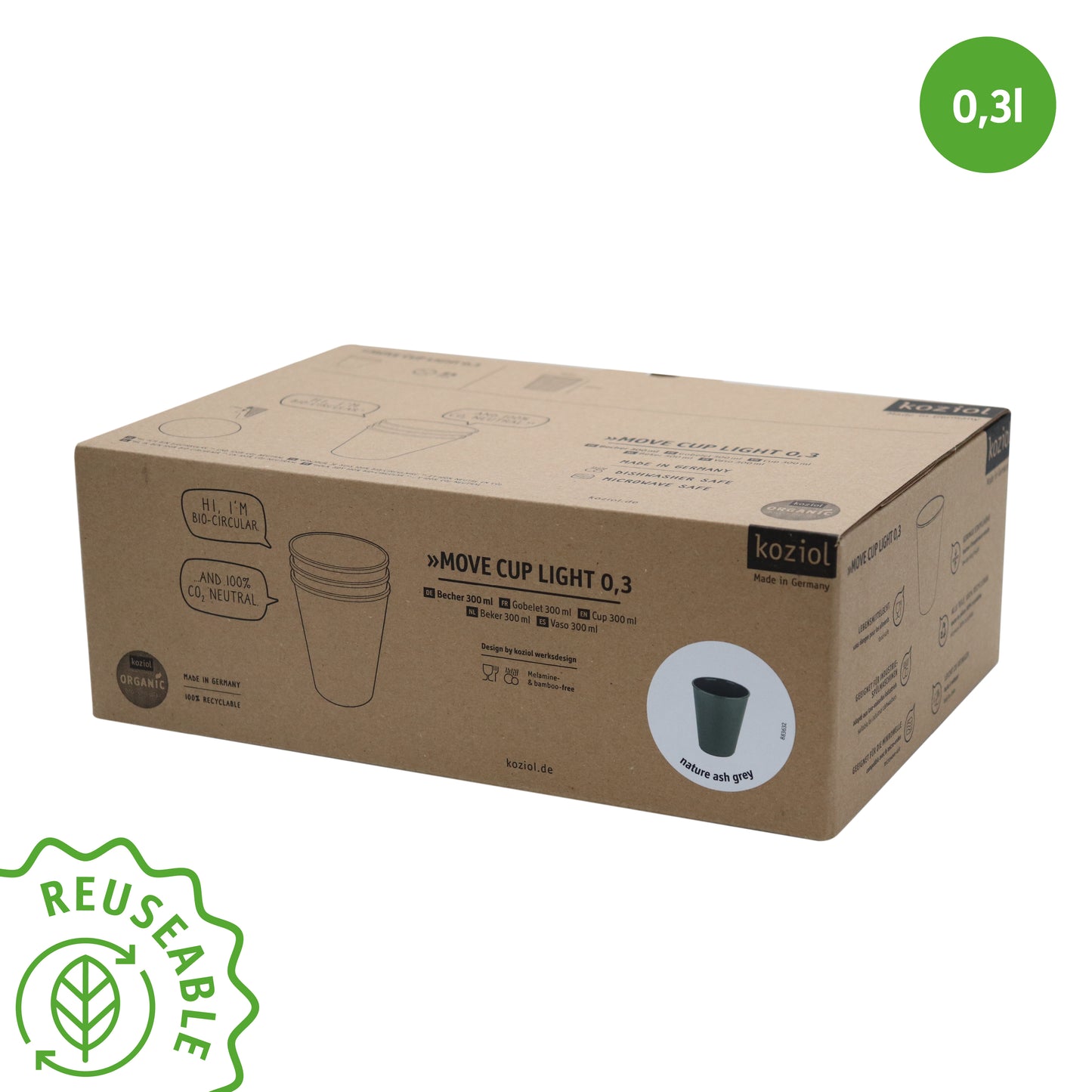 »MOVE CUP LIGHT 0.3 in a set of 24